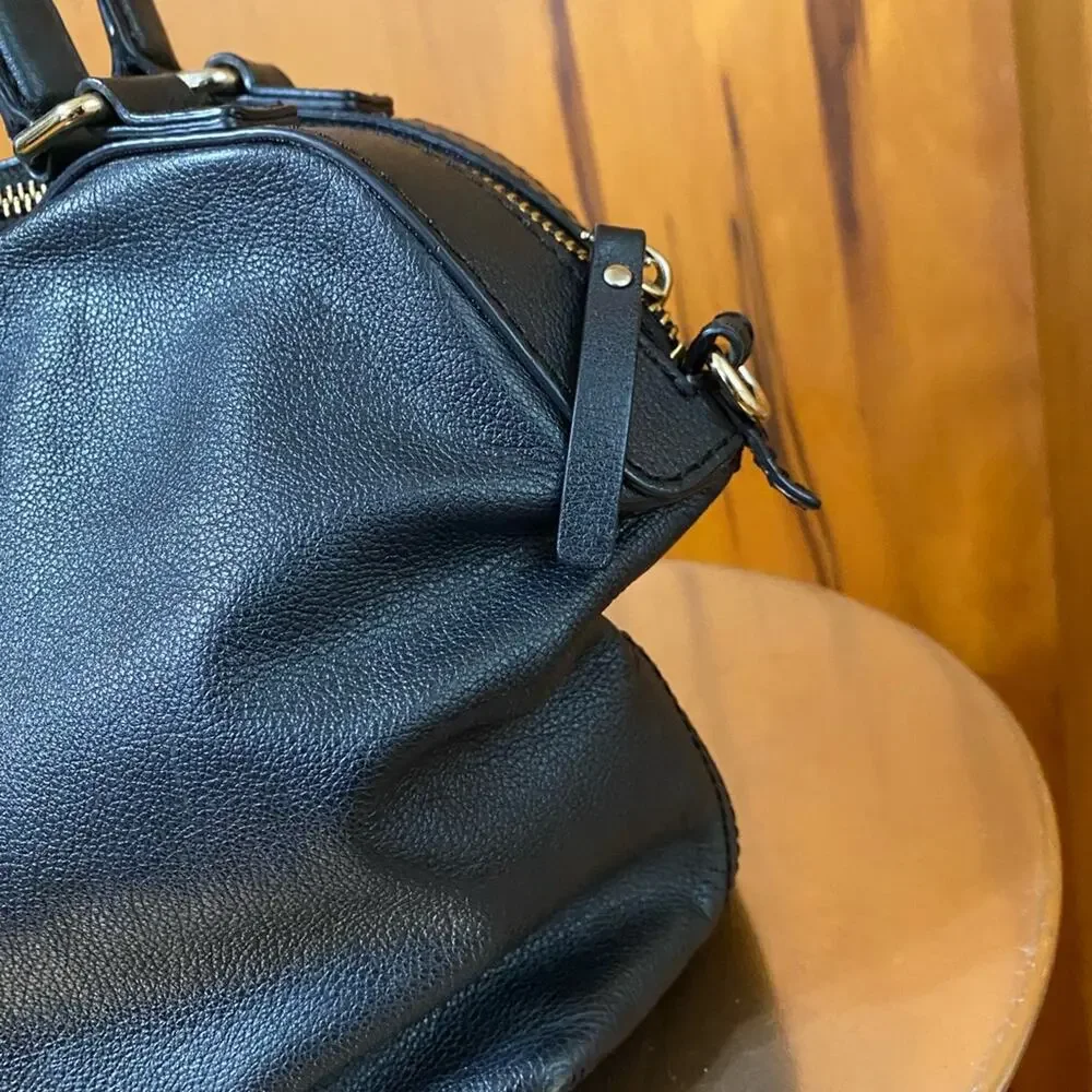 Kate Spade | Black Pebbled Leather Doctors Bag Satchel - Excellent condition!
